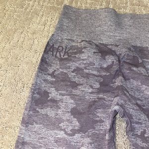 Gymshark purple camo leggings